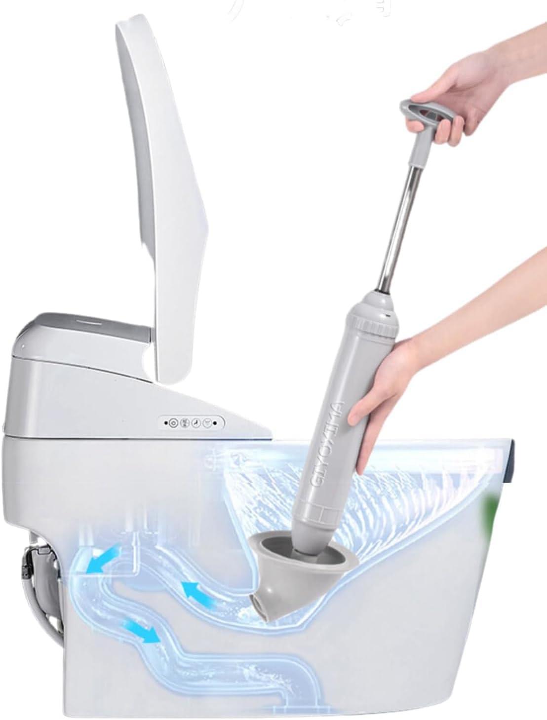 XOAIHY Heavy-Duty Toilet And Gutter Plunger: Clear Clogs In Toilets, Kitchens, And Gutters With This Powerful Home Plunger For Efficient Plumbing Maintenance