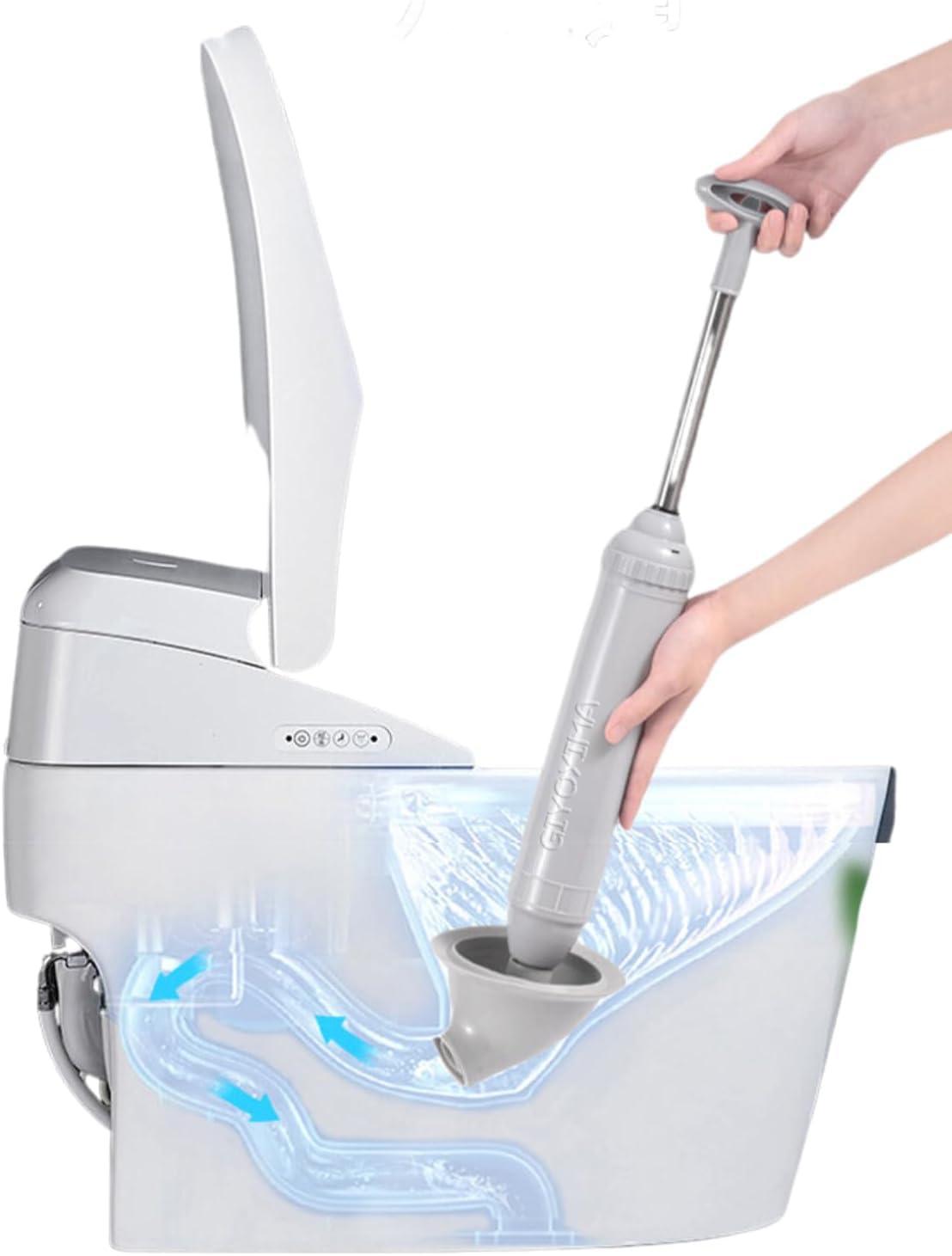 XOAIHY Heavy-Duty Toilet And Gutter Plunger: Clear Clogs In Toilets, Kitchens, And Gutters With This Powerful Home Plunger For Efficient Plumbing Maintenance