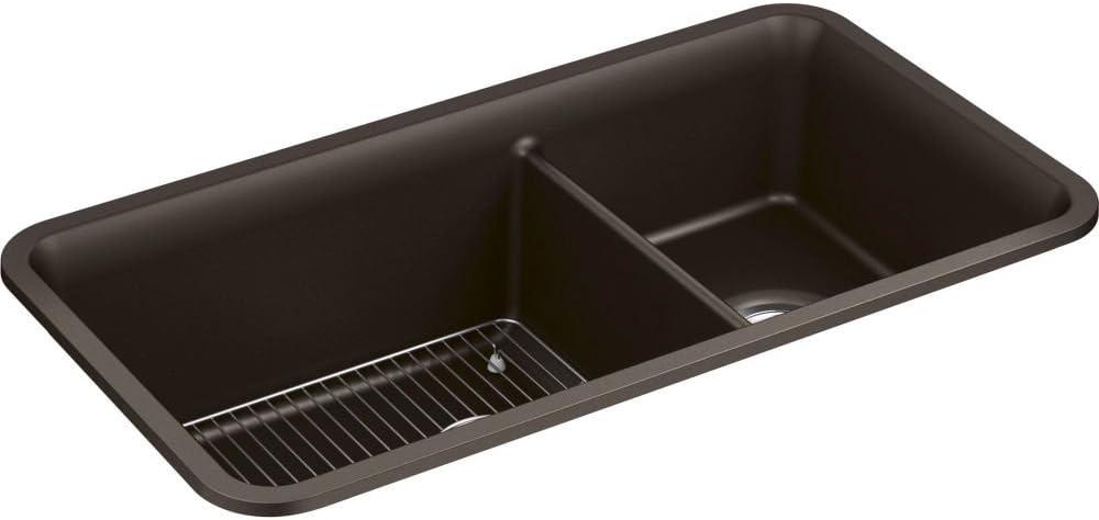 Cairn® 34" L x 18" W Double Basin Undermount with Accessories