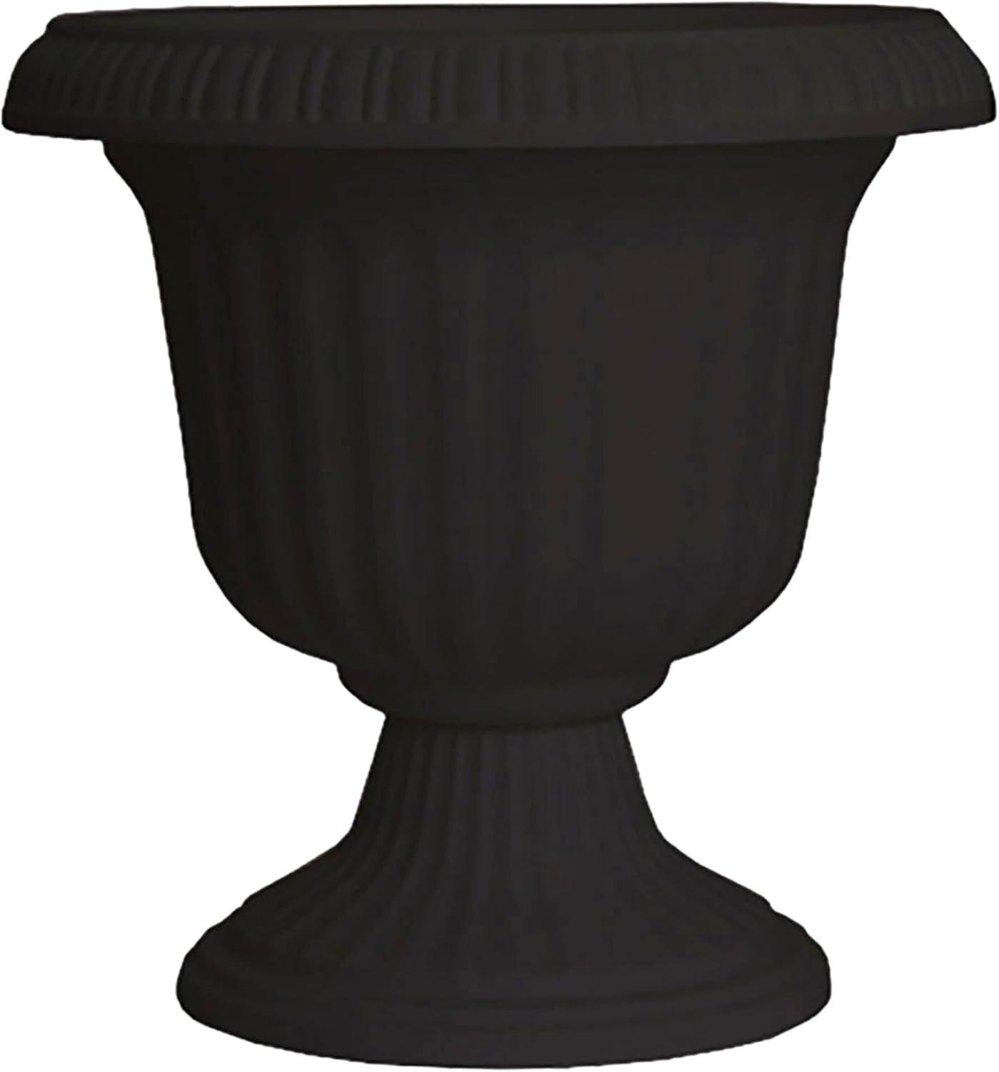 Southern Patio 14 Inch Lightweight Outdoor Utopian Urn Planter (2 Pack)