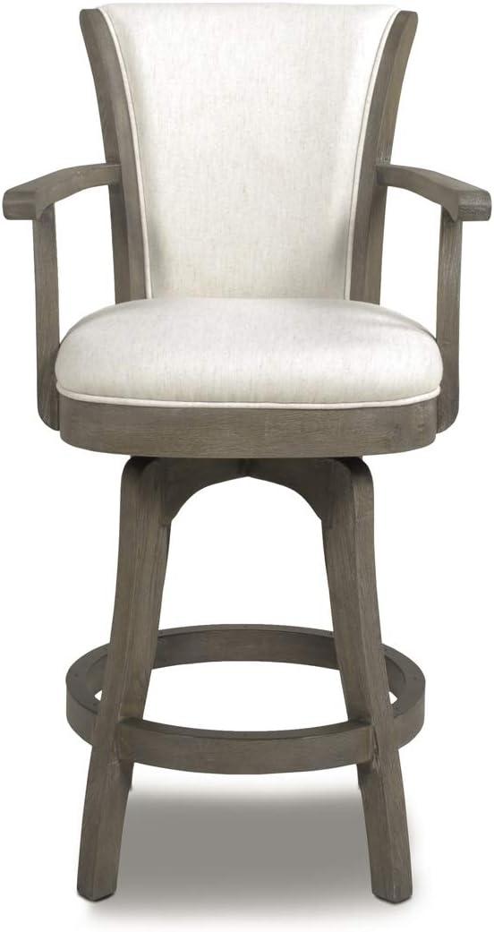 Jennifer Taylor Home Williams 27" Counter Height Bar Stool Natural White