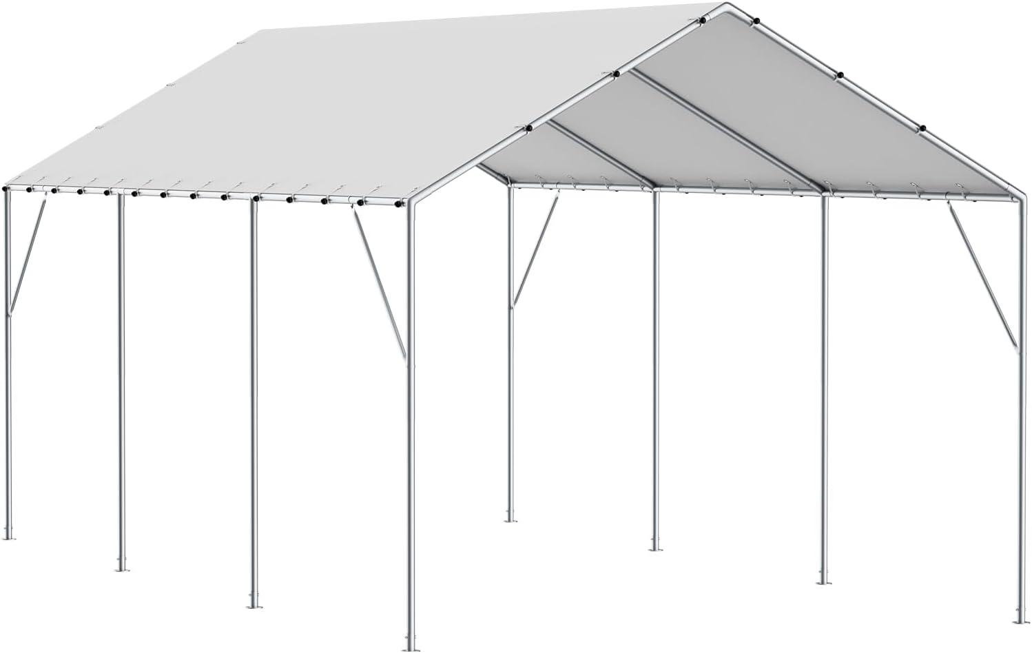 VEVOR 10 Ft. W x 20 Ft. D Garage