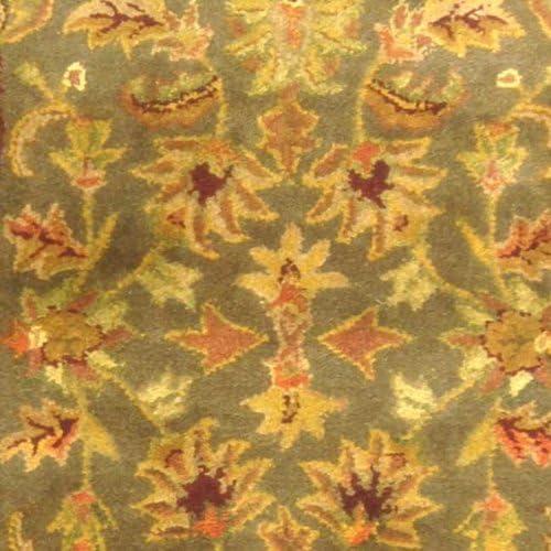 Antiquity AT52 Hand Tufted Indoor Runner Rug - Green/Gold - 2'3"x10' - Safavieh