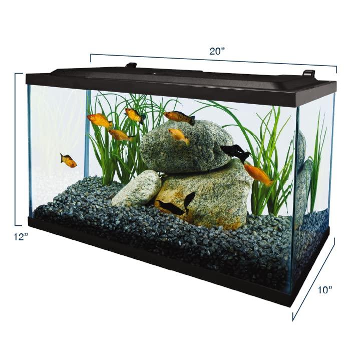 Tetra 10 Gallon Glass LED Aquarium Kit