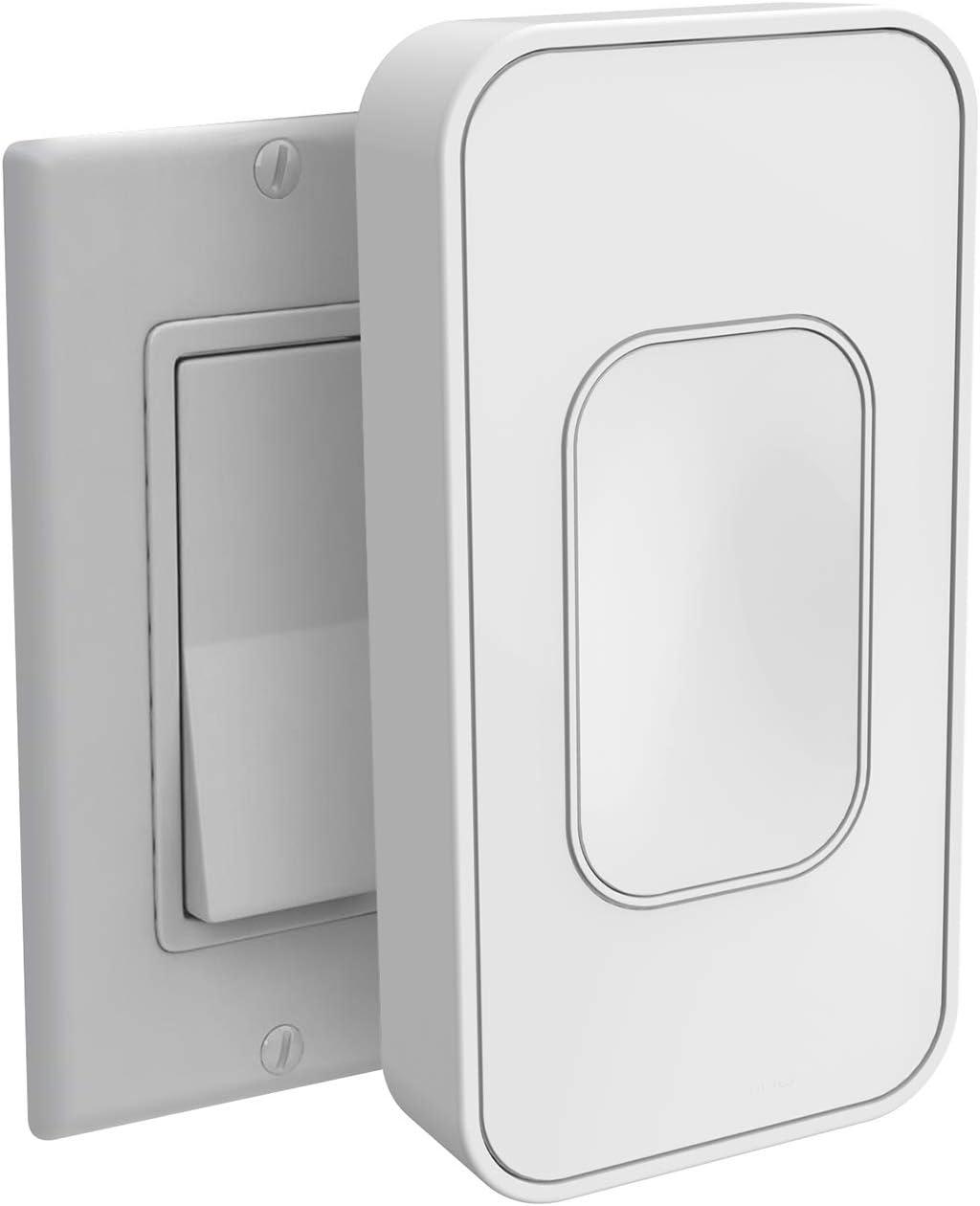 White Wireless Smart Rocker Light Switch with Timer