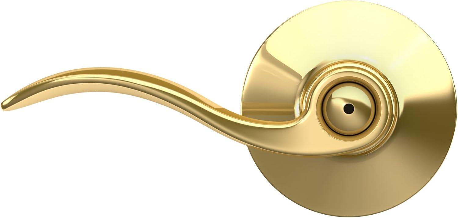 Accent Privacy Door Lever with Rosette