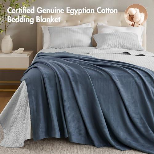 100% Certified Egyptian Cotton Blanket