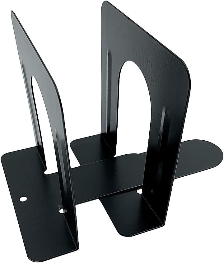 Huron 4.75 Steel Bookends Black Pair HASZ0038