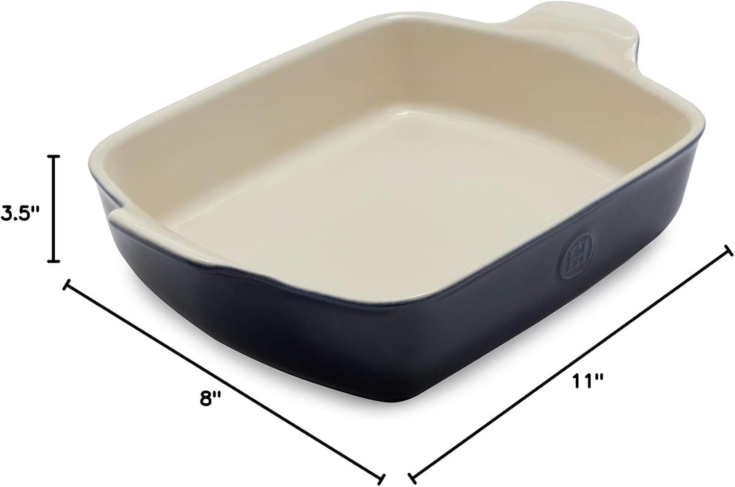 Emile Henry Twilight Ceramic Rectangular Baker 11" x 8"