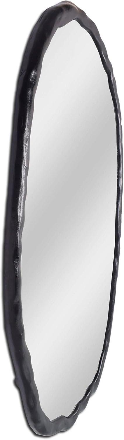 Rogelio Oval Mirror - Black