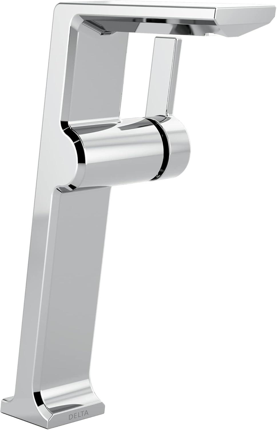 Pivotal Single Hole Bathroom Faucet with Drain Assembly and Diamond™ Seal Technology