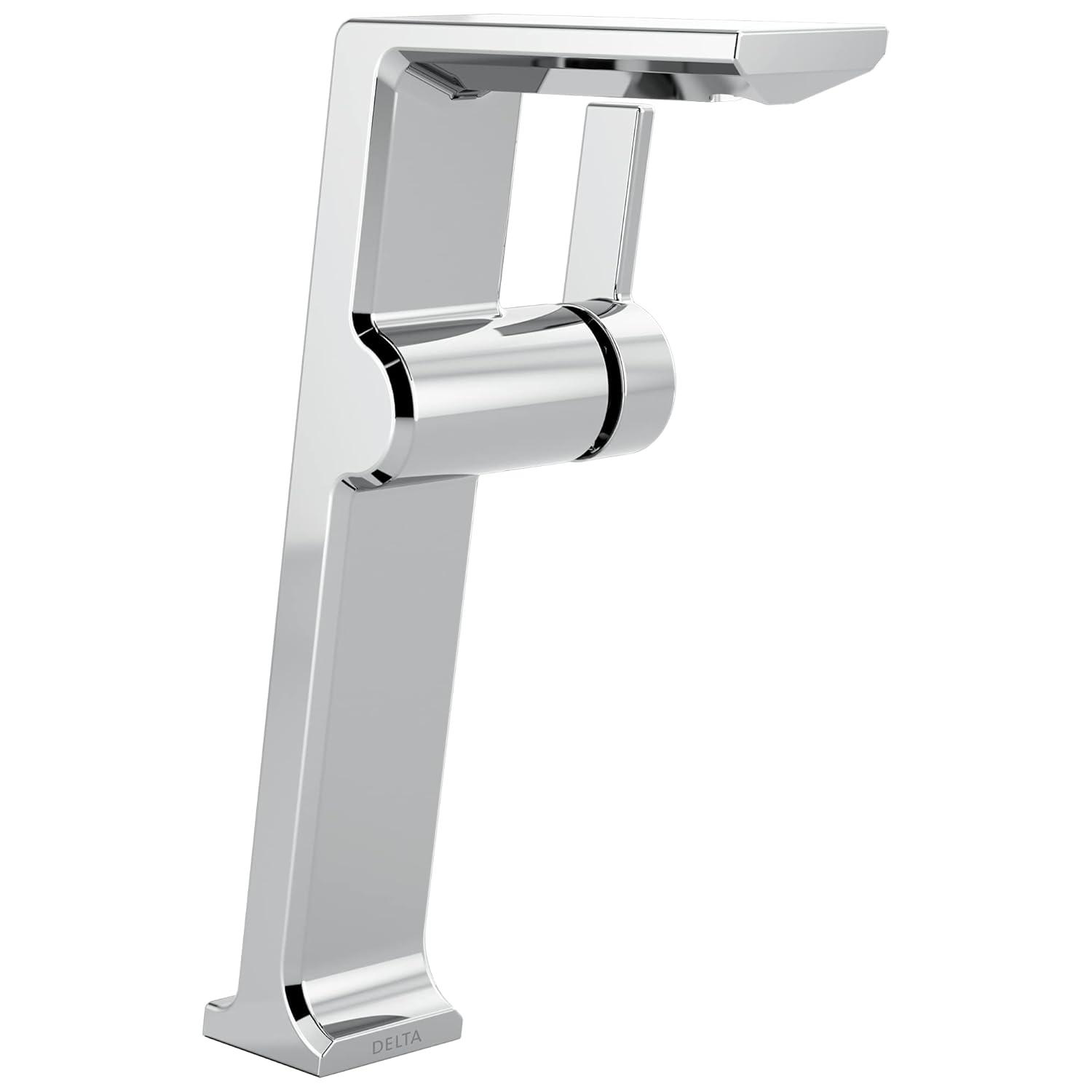 Pivotal Single Hole Bathroom Faucet with Drain Assembly and Diamond™ Seal Technology