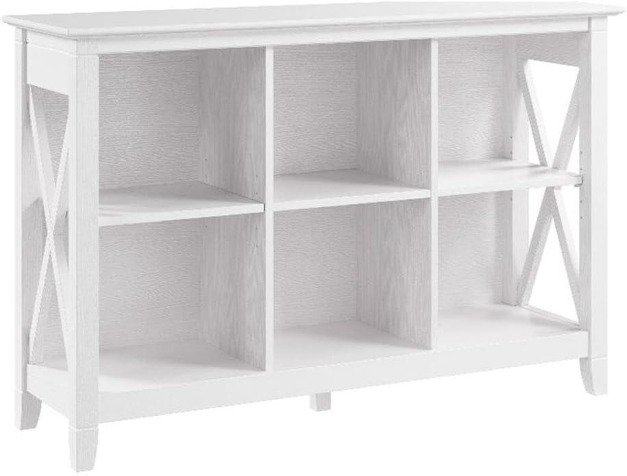 Key West 6 Cube Bookcase in Pure White Oak - Engineered Wood