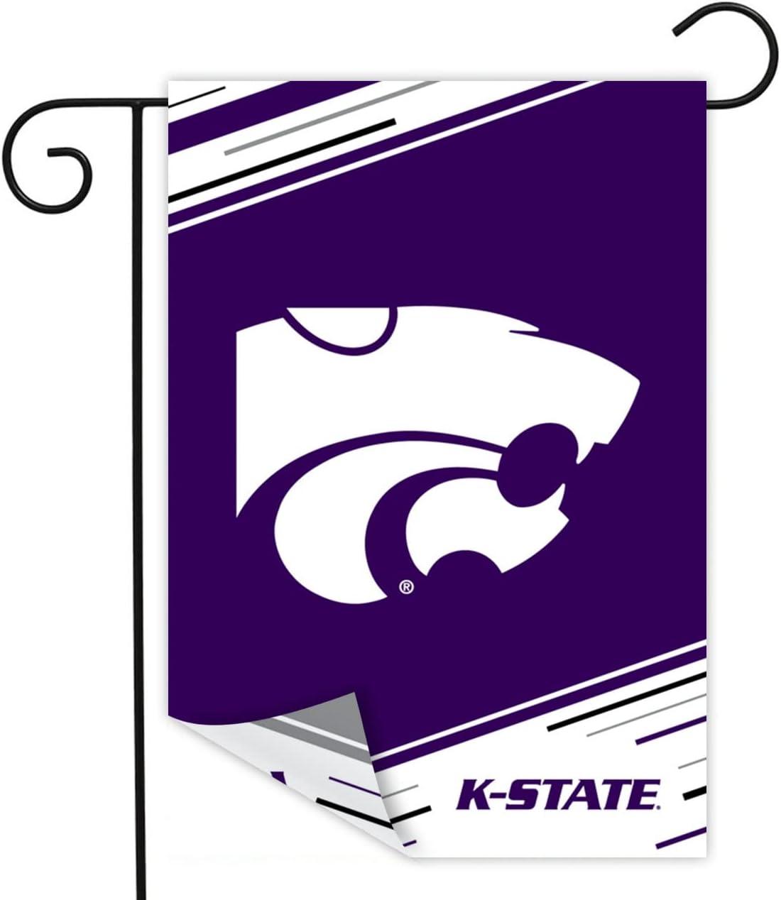 Kansas State University NCAA Licensed Double-Sided Garden Flag 12" x 18" Briarwood Lane