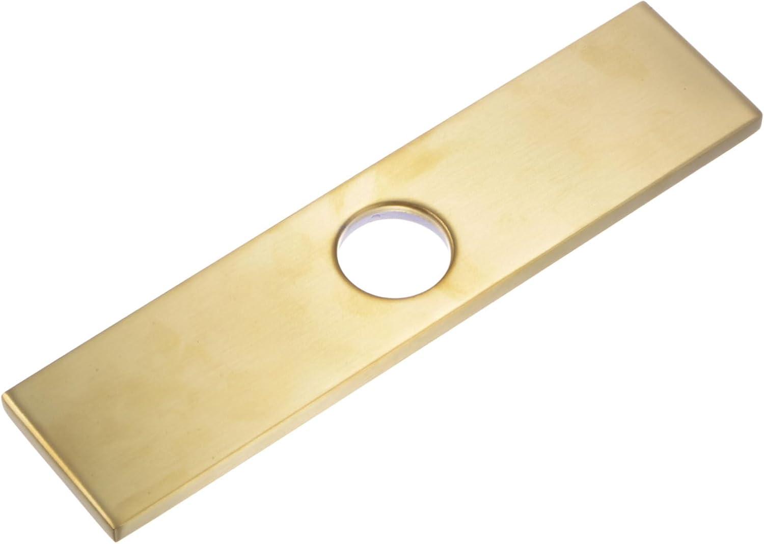 iVIGA VCC06G iVIGA 10" Sink Faucet Hole Cover Deck Plate