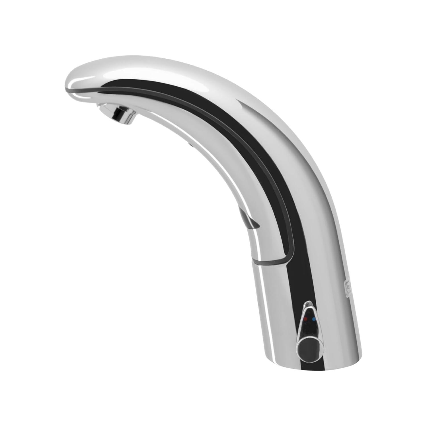 Optima Chrome Touch-Free Sensor Faucet with Temperature Mixer