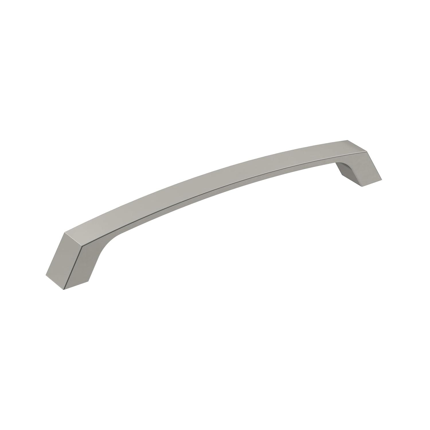Amerock Premise 6-5/16 inch (160mm) Center-to-Center Satin Nickel Cabinet Pull