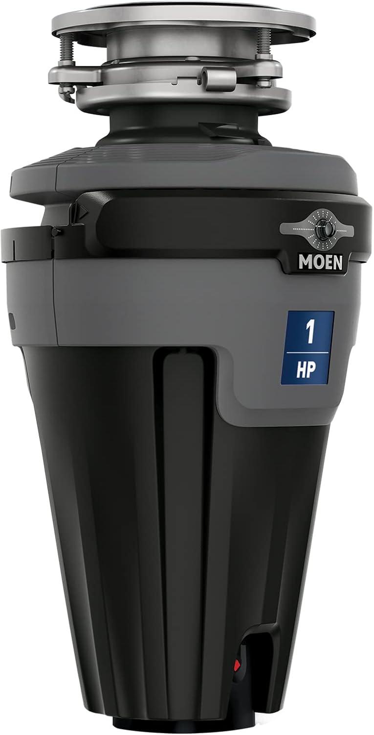 Moen Chef Series 1 HP Continuous Feed Garbage Disposal with LED Lighting