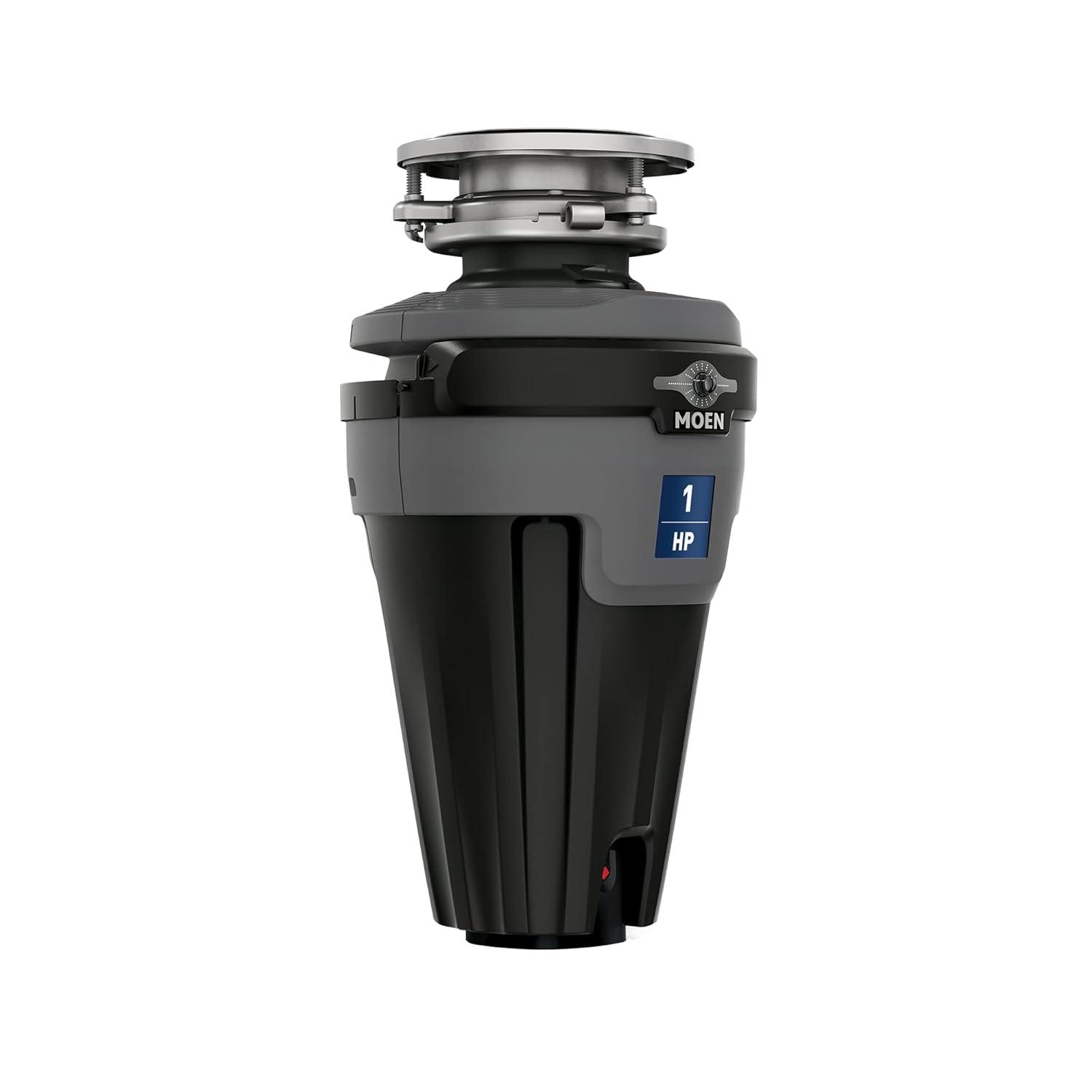 Moen Chef Series 1 HP Continuous Feed Garbage Disposal with Sound Reduction, GX100C