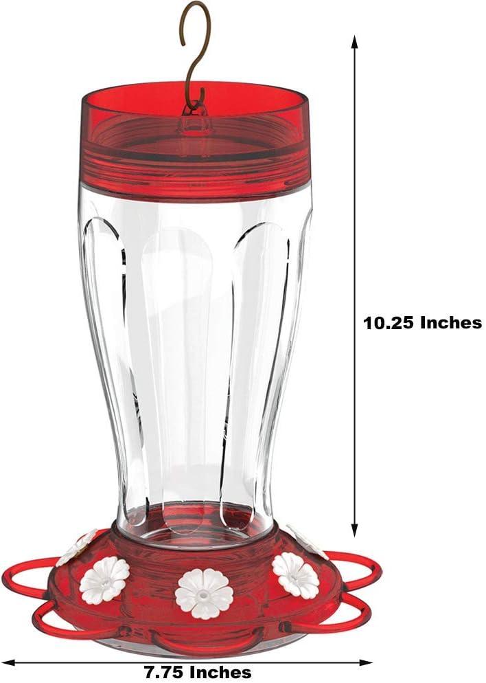 More Birds Big Gulp Glass Hummingbird Feeder - 40 oz