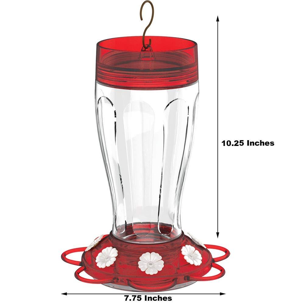 More Birds Big Gulp Glass Hummingbird Feeder - 40 oz