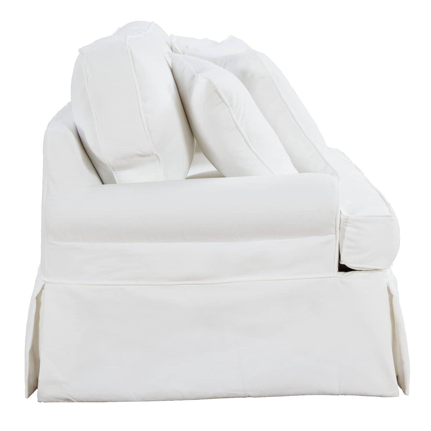 Sunset Trading Horizon Slipcovered Sofa Peyton Pearl