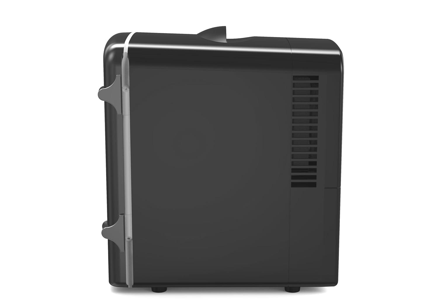 Frigidaire, 6 Can/4L Mini Personal Retro Fridge Cooler, EFMIS229, Black