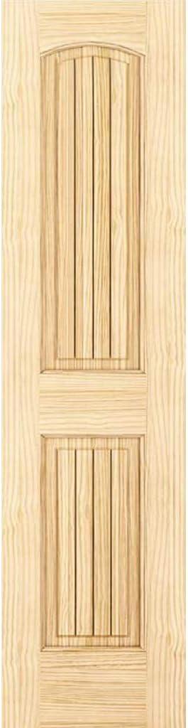 Paneled Solid Wood Unfinished Colonial Standard Door