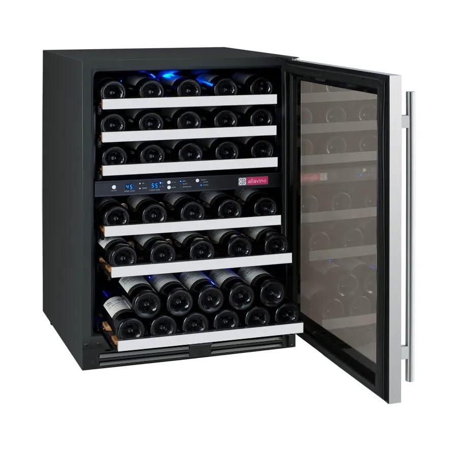 Allavino Allavino Dual Zone 23.4'' 56 Bottle Wine Refrigerator