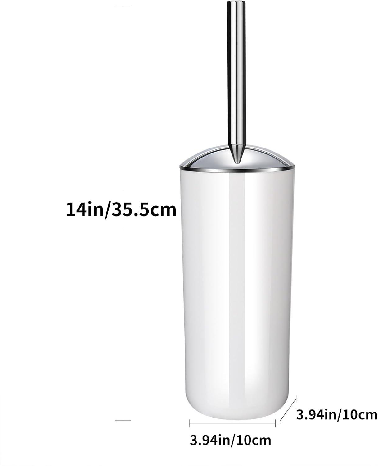 Bath Bliss Bath Bliss Plastic Toilet Brush And Holder