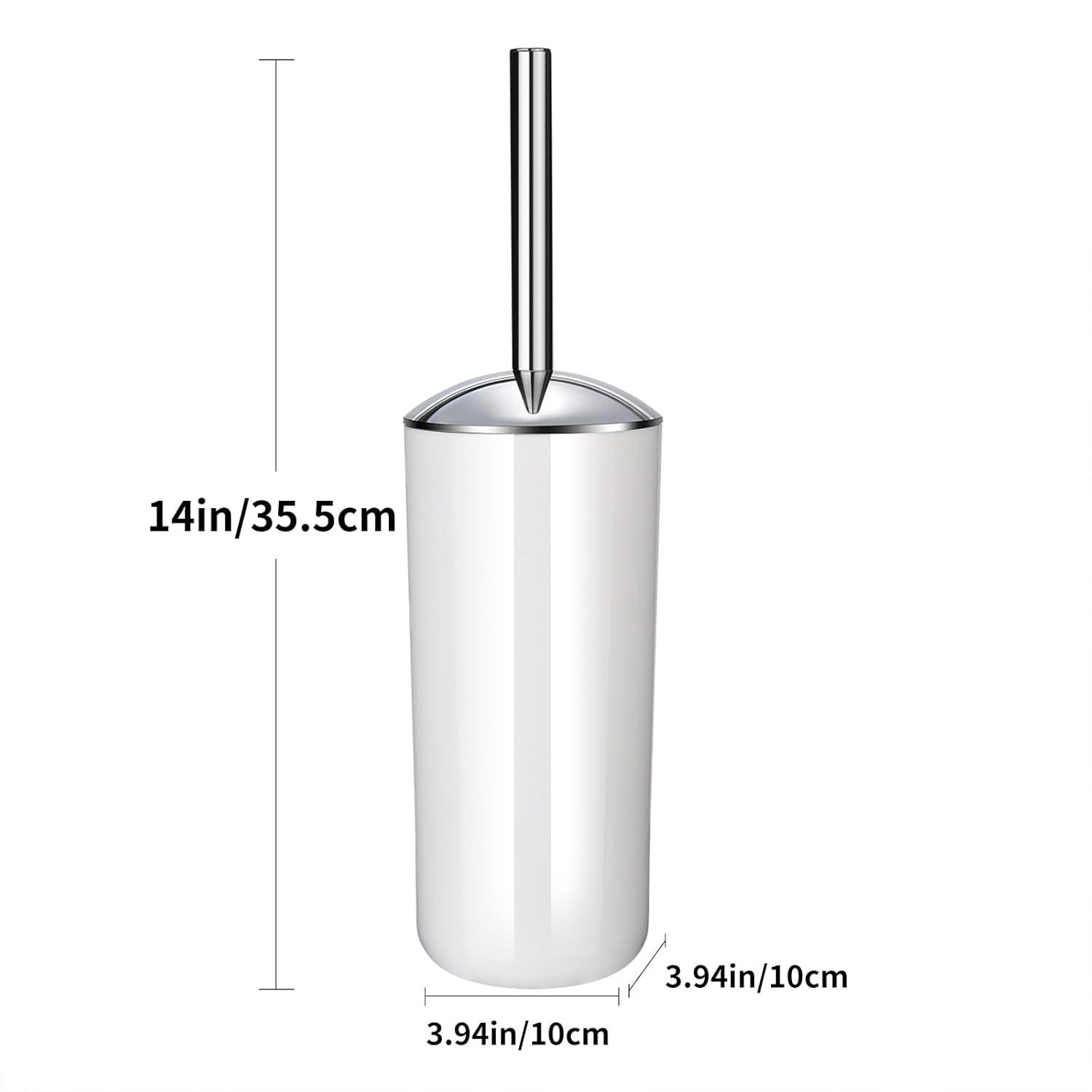 Bath Bliss Bath Bliss Plastic Toilet Brush And Holder