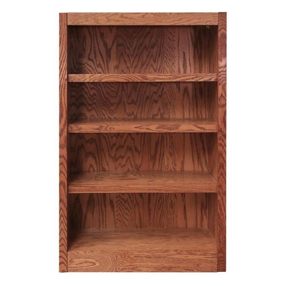 Concepts in Wood Book Shelf - Wood Bookcase Furniture 30 x 48" - Oak