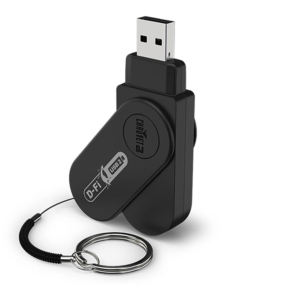 Black Plastic Wireless DMX USB Transceiver