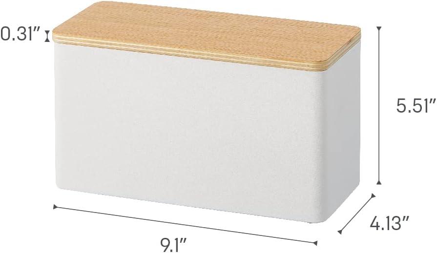 Yamazaki Home Rin Yamazaki Home Countertop Organizer Bathroom Kitchen Toiletries Holder, Sliding Divider