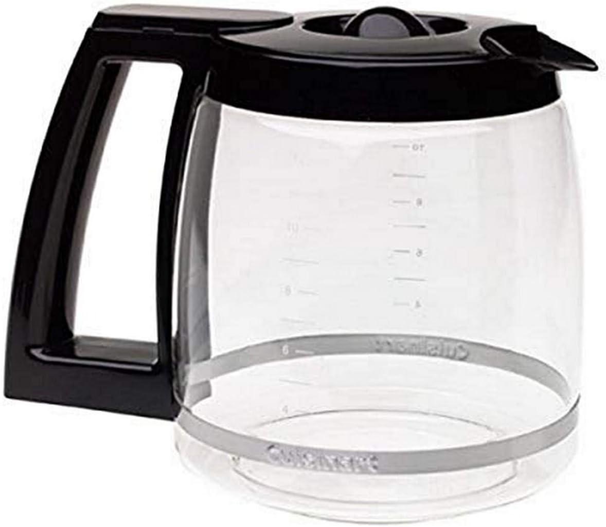 Cuisinart DCC-1200PRC 12-Cup Replacement Glass Carafe, Black