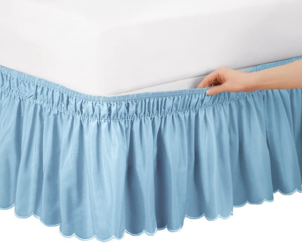 Ruffled Wrap Around Bed Skirt