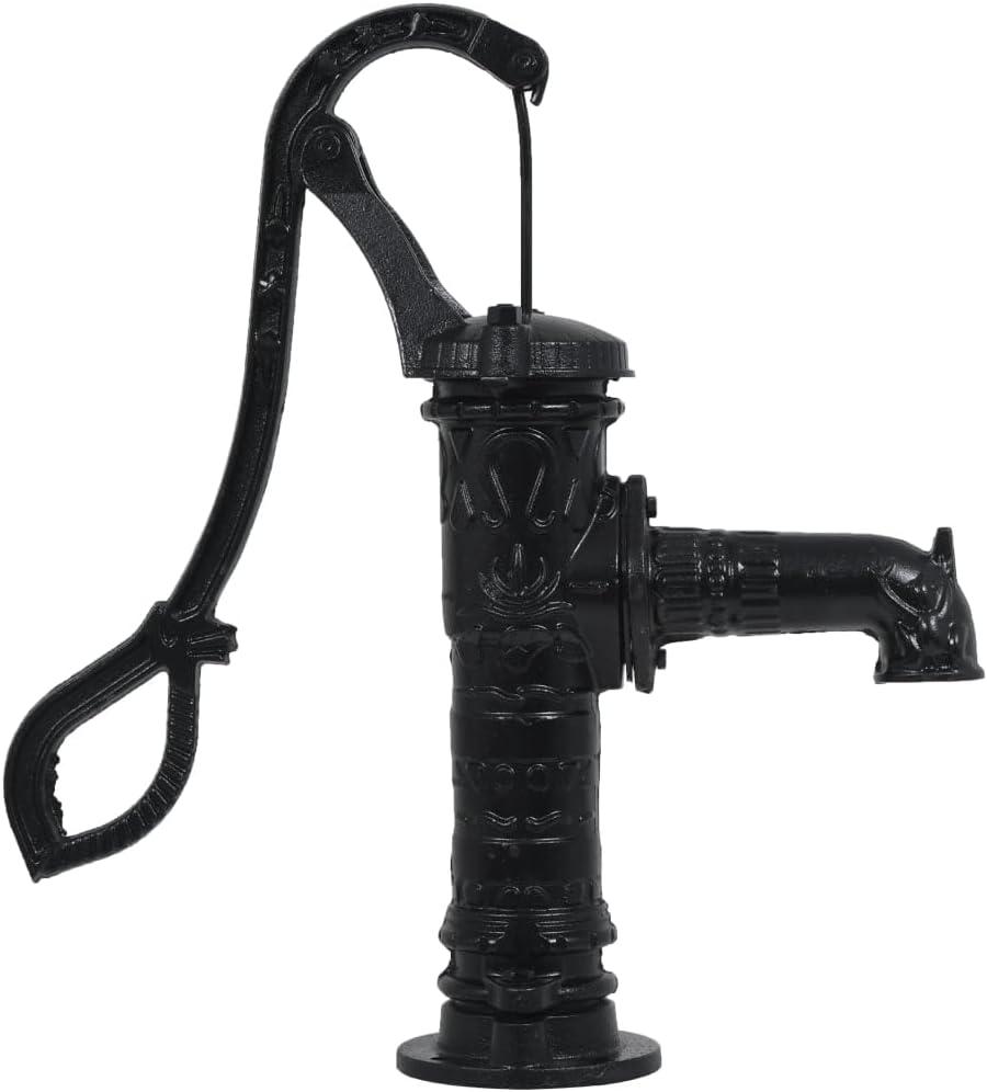 vidaXL Garden Water Pump with Stand Cast Iron