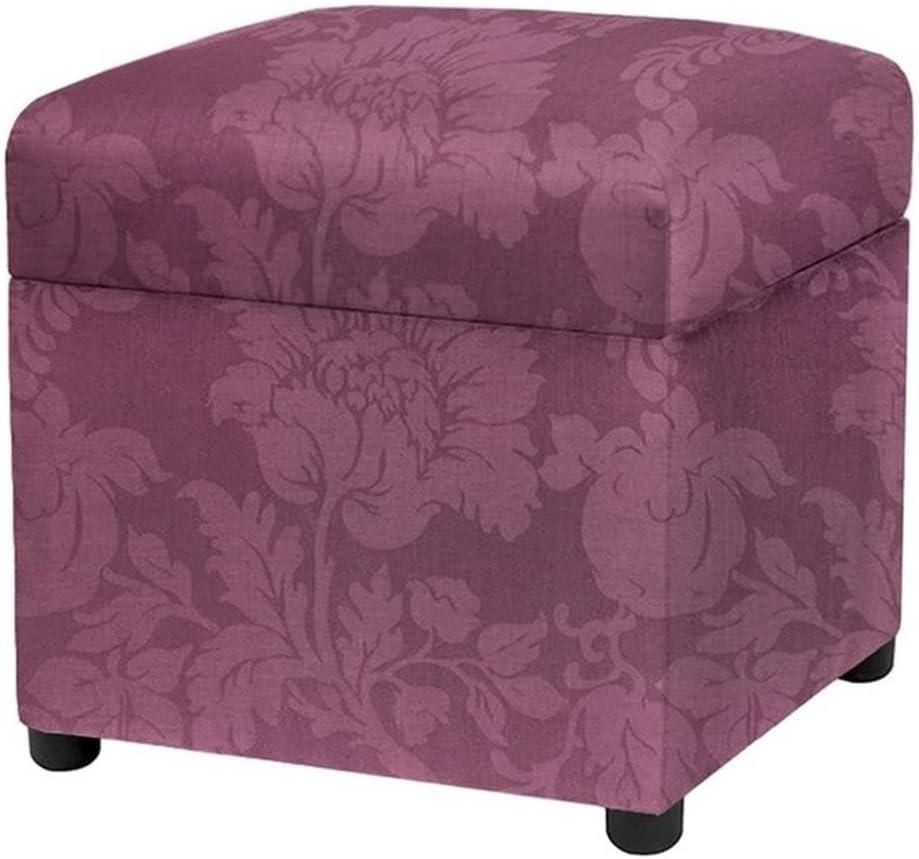 Jennifer Taylor Home Jacob 18" Storage Cube Ottoman