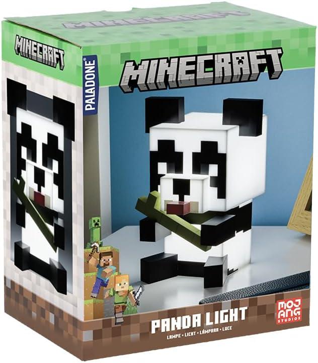 Minecraft Panda Light Lamp Desk Night Mood Room Décor Cute Gift Mojang Officially Licensed