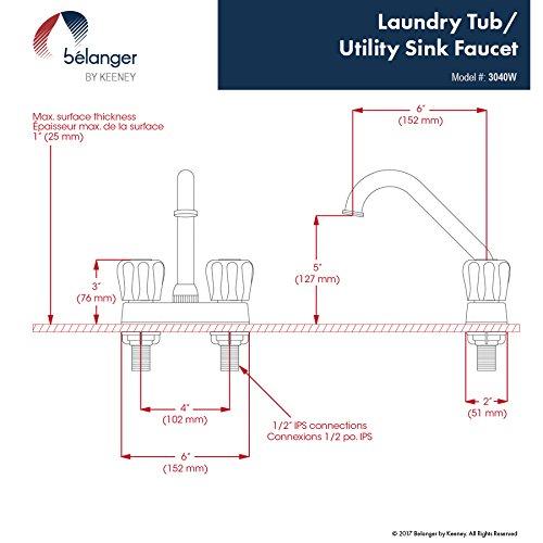 Bélanger Centerset Laundry Faucet