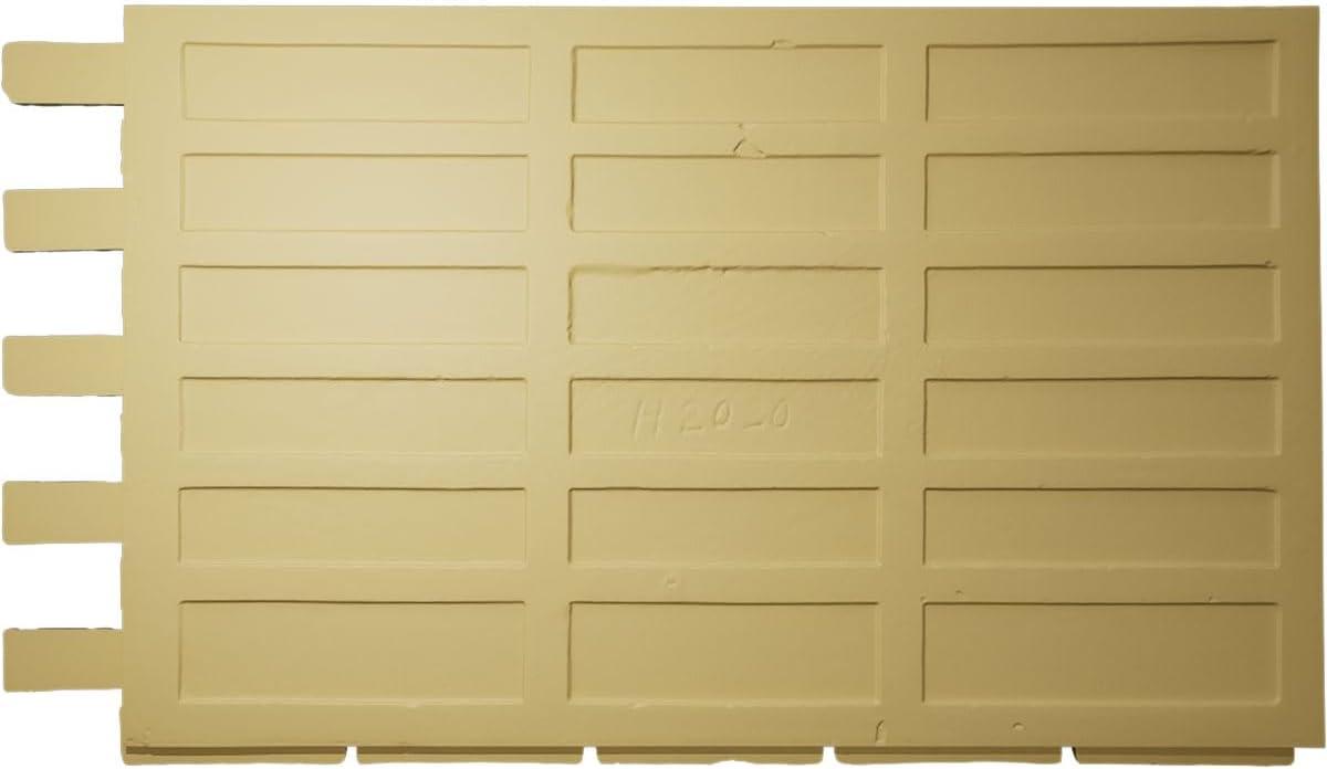 StoneCraft Aged Brick Faux Brick Panel, 46 7/8"W x 27"H x 1 1/4"D