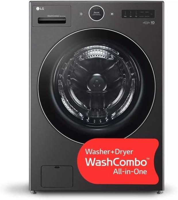 Ventless Washer/Dryer Combo LG WashCombo™ All-in-One 5.0 cu. ft. Mega Capacity with Inverter HeatPump™ Technology and Direct Drive Motor