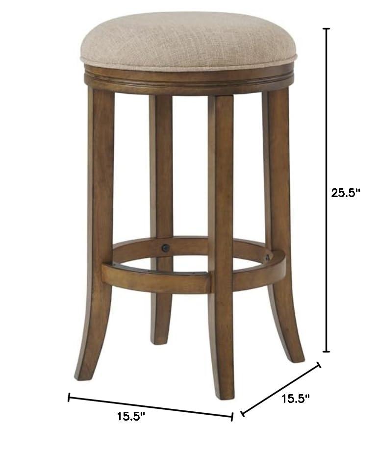 Natick Solid Rubber Wood Counter And Bar Stool