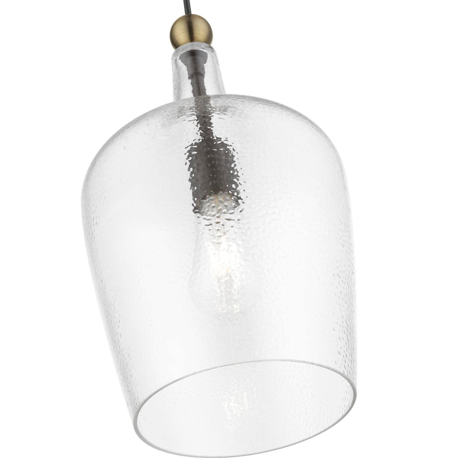 Livex Lighting Avery 1 - Light Pendant in  Bronze/Antique Brass