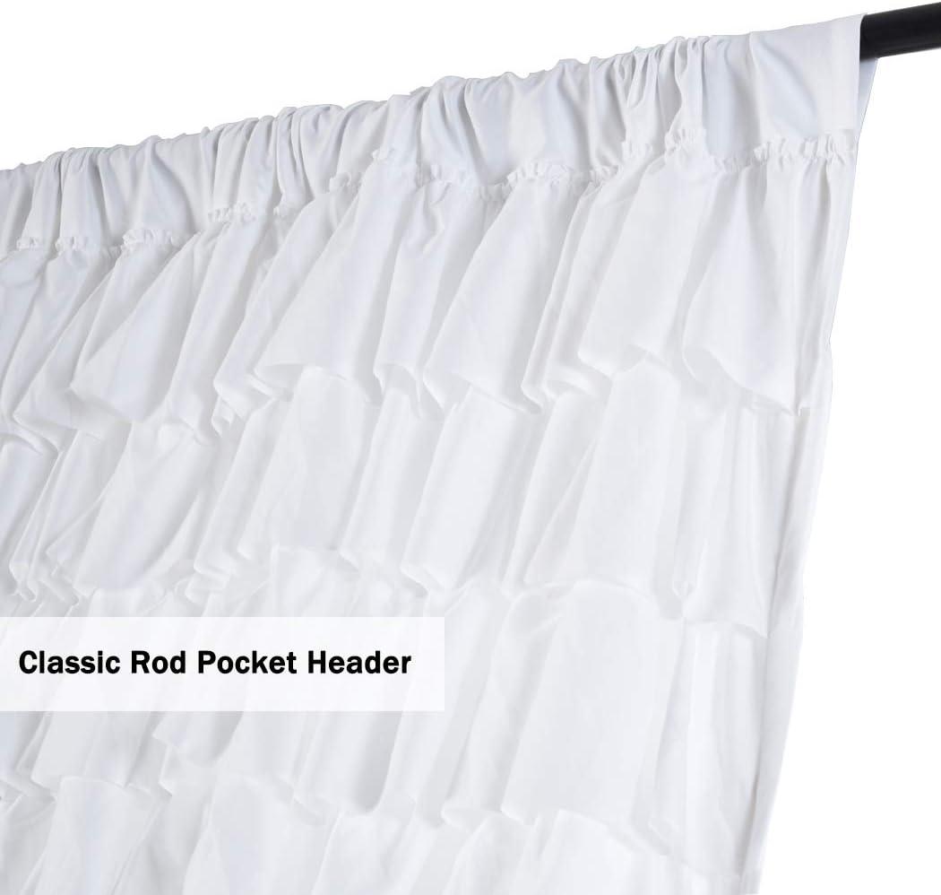 Kemmy Polyester Semi Sheer Curtain Panel