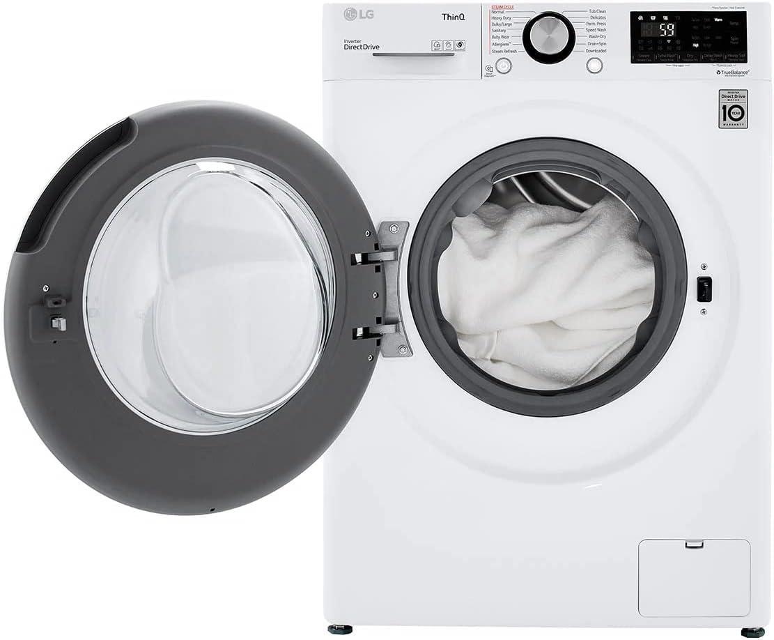 LG 24 Inch White Smart All-In-One Washer Dryer Combo