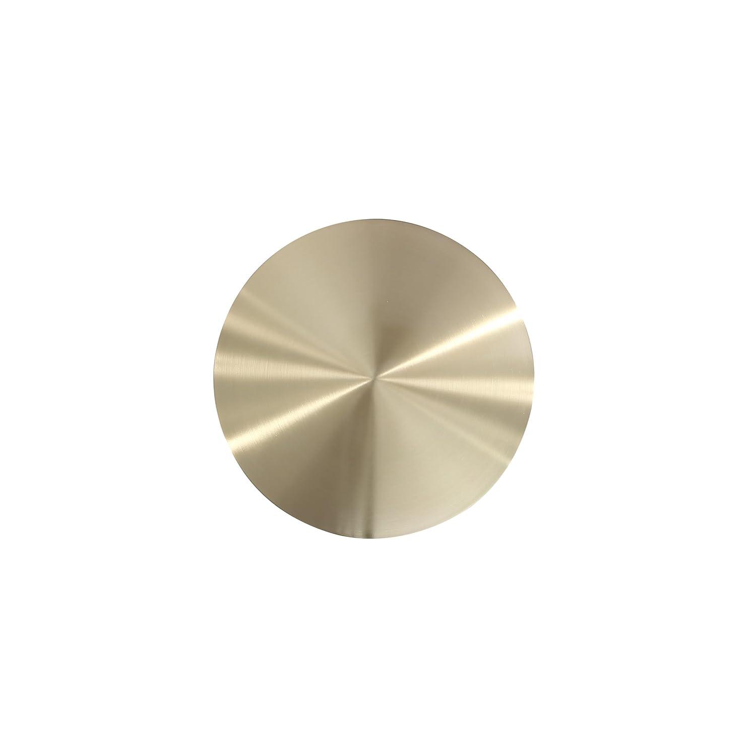 Manhattan Comfort 2pc Anderson Leatherette Upholstered Coffee Table and End Table with Metal Top Set Green: Gold Finish, No Assembly Required