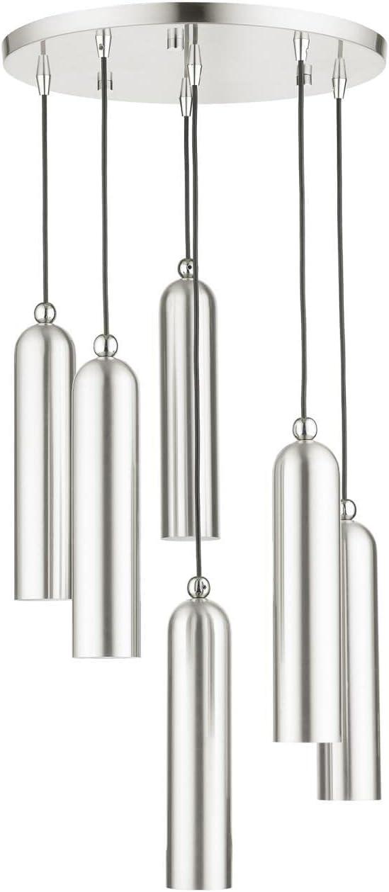 Livex Lighting Ardmore 6 - Light Pendant in  Brushed Nickel