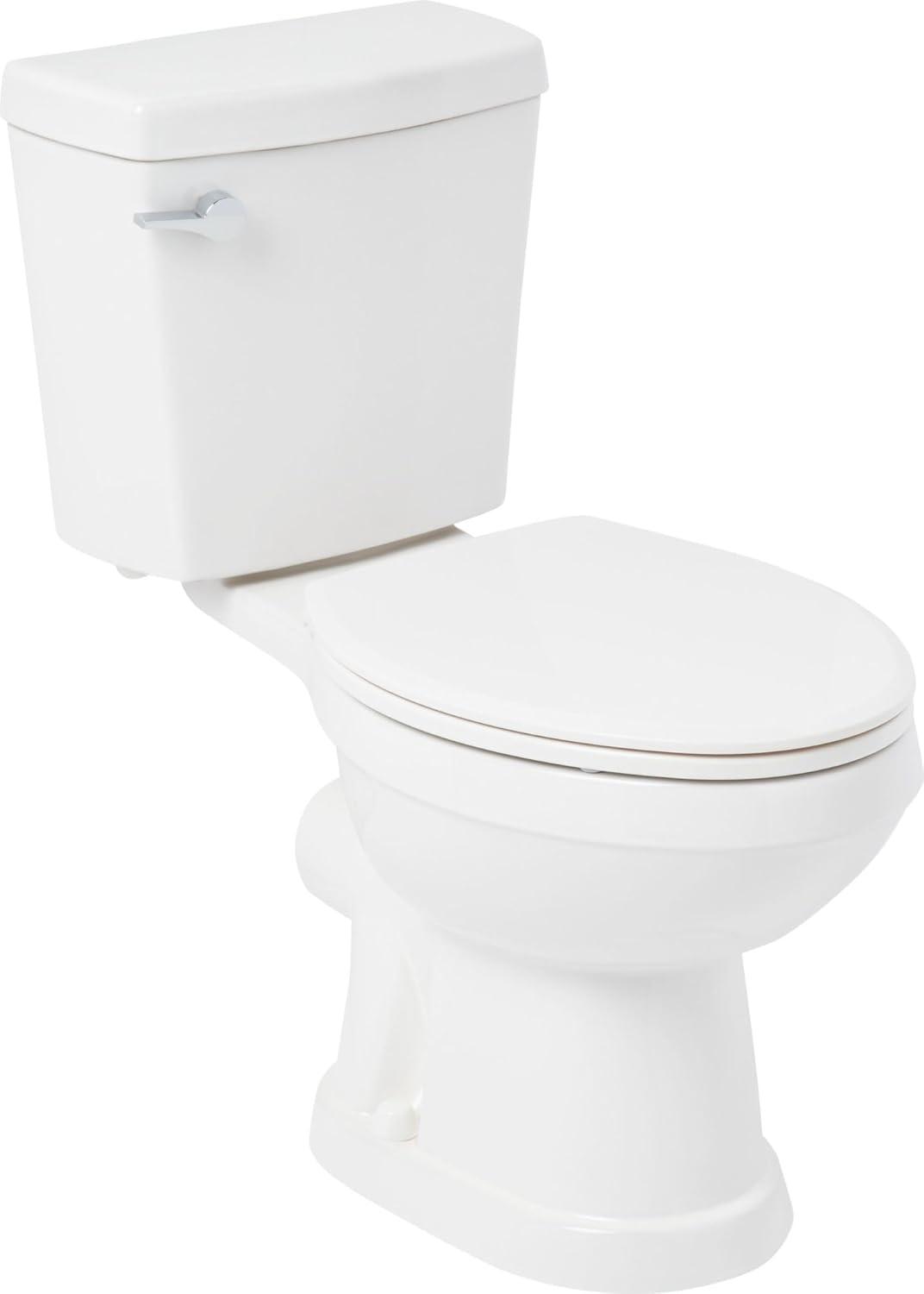 Waycross 1.28 GPF Two Piece Elongated Chair Height Rear Outlet Toilet - Seat Included