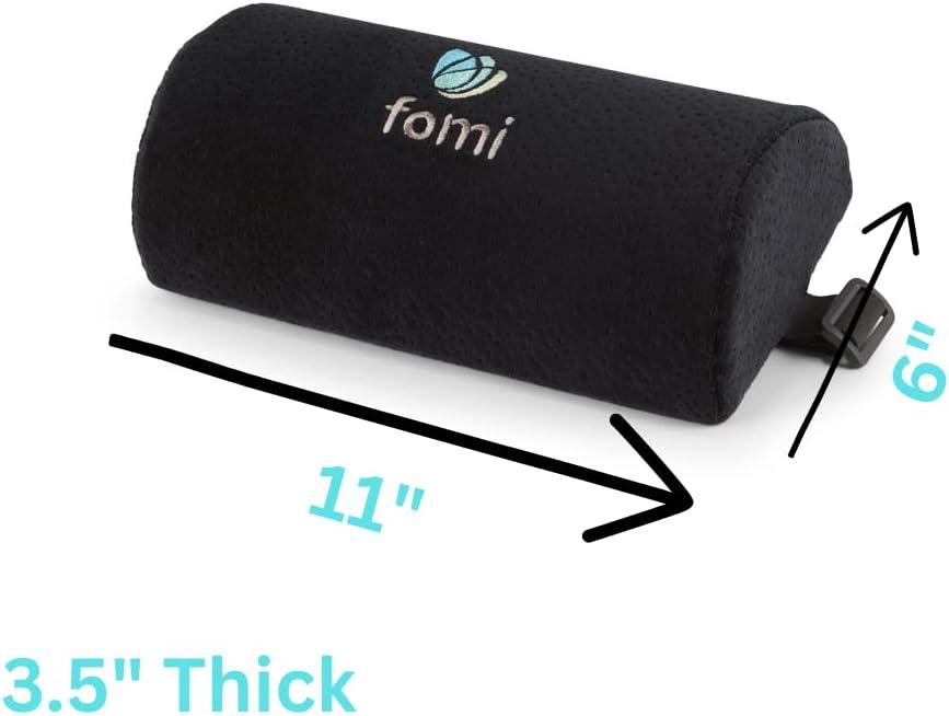 FOMI Extra Thick Coccyx Seat Cushion and Back Support Combo